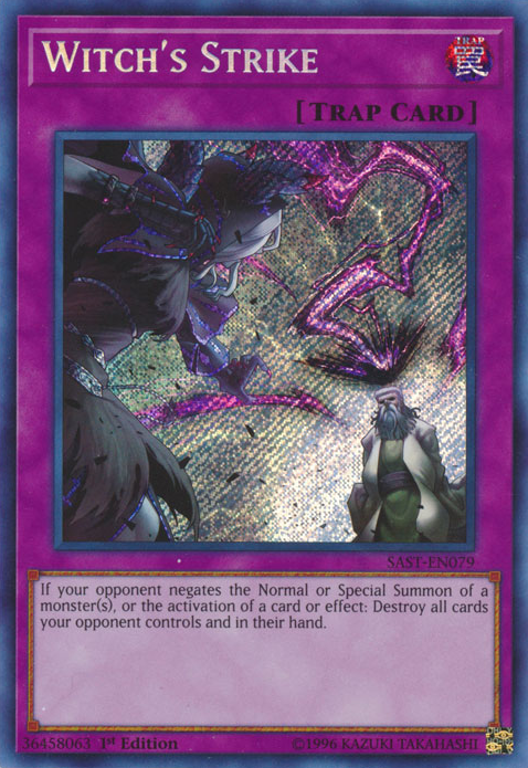 Witch's Strike [SAST-EN079] Secret Rare | Odin's Place