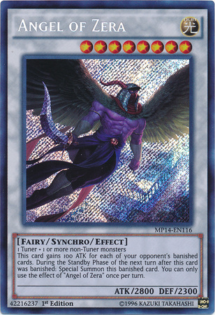 Angel of Zera [MP14-EN116] Secret Rare | Odin's Place