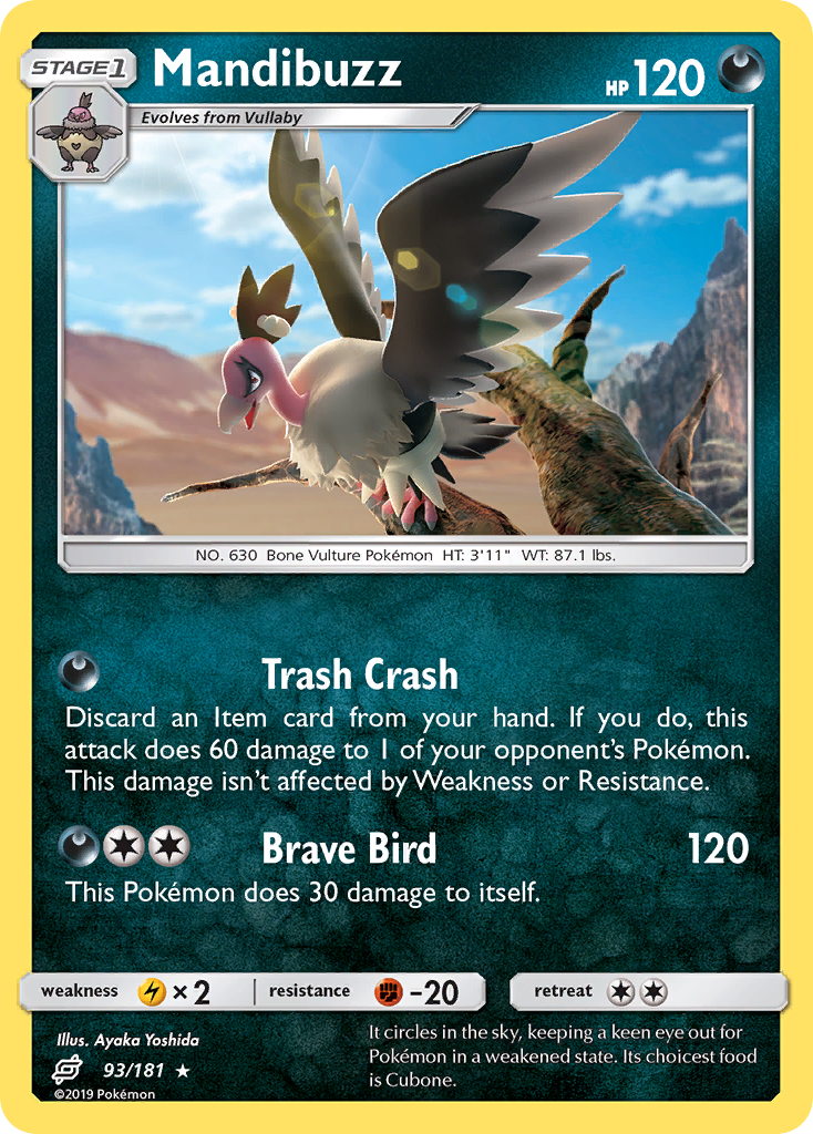 Mandibuzz (93/181) [Sun & Moon: Team Up] | Odin's Place