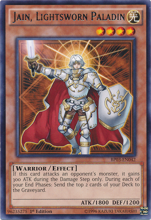 Jain, Lightsworn Paladin [BP03-EN042] Rare | Odin's Place