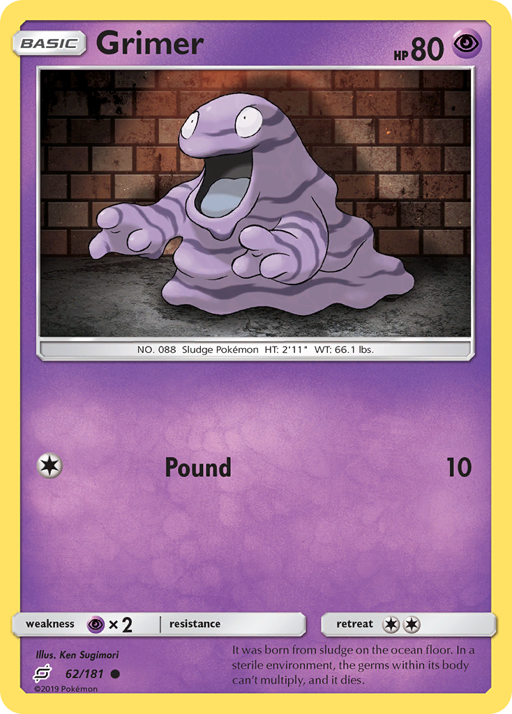 Grimer (62/181) [Sun & Moon: Team Up] | Odin's Place