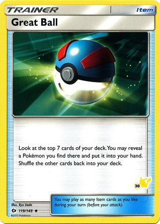 Great Ball (119/149) (Pikachu Stamp #38) [Battle Academy 2020] | Odin's Place