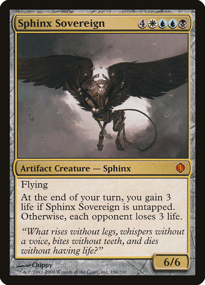 Sphinx Sovereign (196) [Shards of Alara] | Odin's Place
