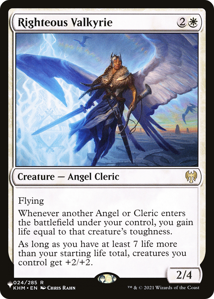 Righteous Valkyrie [Secret Lair: Angels] | Odin's Place