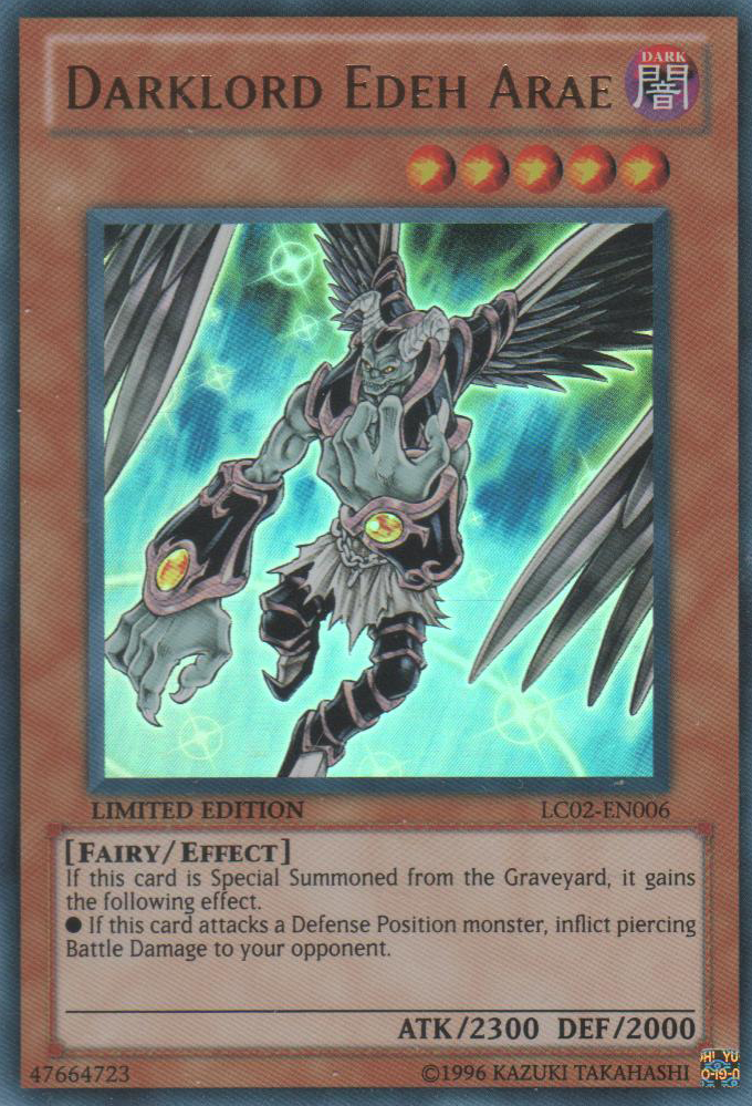 Darklord Edeh Arae [LC02-EN006] Ultra Rare | Odin's Place