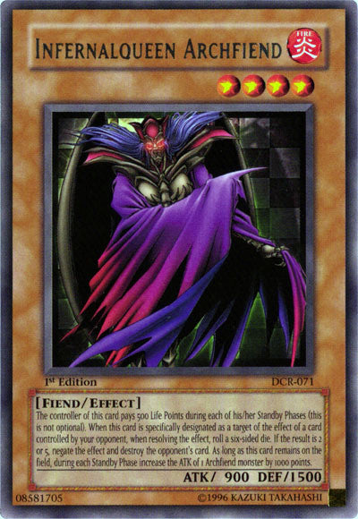 Infernalqueen Archfiend [DCR-071] Rare | Odin's Place
