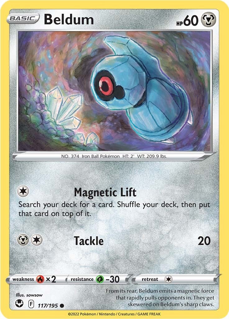 Beldum (117/195) [Sword & Shield: Silver Tempest] | Odin's Place