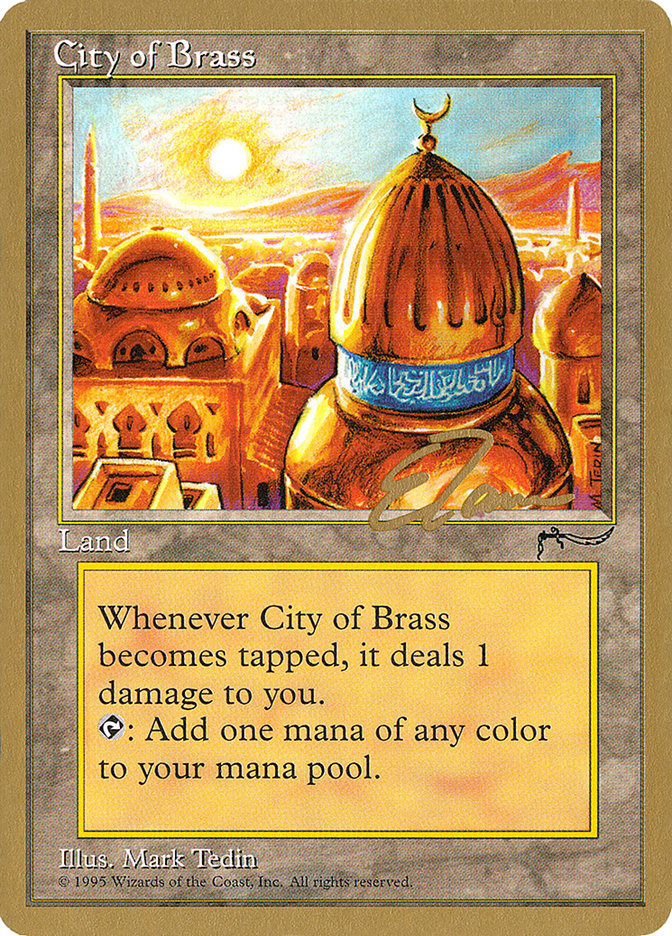 City of Brass (Eric Tam) [Pro Tour Collector Set] | Odin's Place