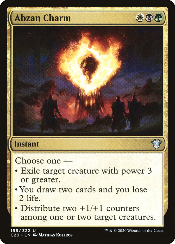 Abzan Charm [Commander 2020] | Odin's Place