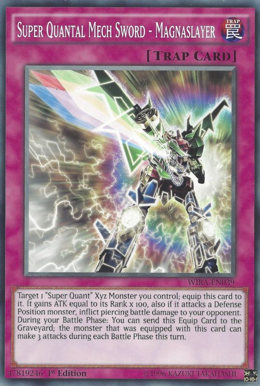 Super Quantal Mech Sword - Magnaslayer [WIRA-EN039] Common | Odin's Place