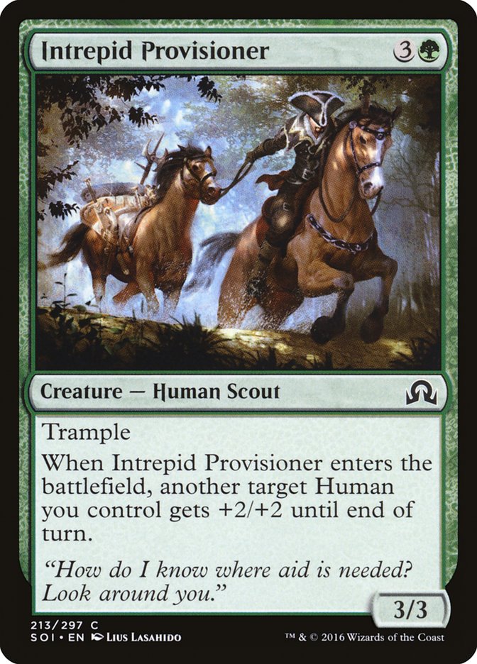 Intrepid Provisioner (213) [Shadows over Innistrad] | Odin's Place