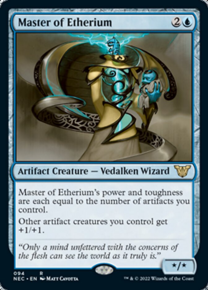 Master of Etherium [Kamigawa: Neon Dynasty Commander] | Odin's Place