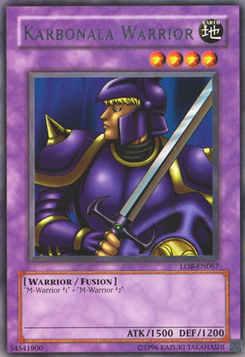 Karbonala Warrior [LOB-EN067] Rare | Odin's Place