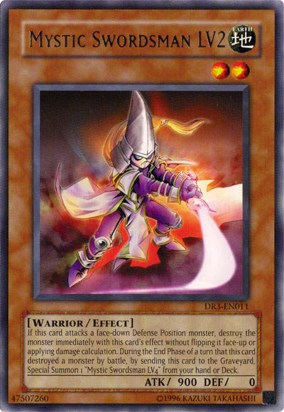 Mystic Swordsman LV2 [DR3-EN011] Rare | Odin's Place