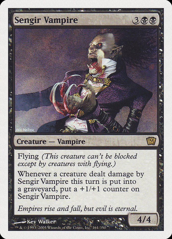 Sengir Vampire (161) [Ninth Edition] | Odin's Place