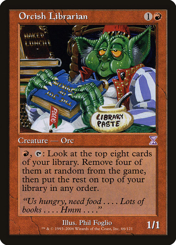 Orcish Librarian (66) [Time Spiral Timeshifted] | Odin's Place