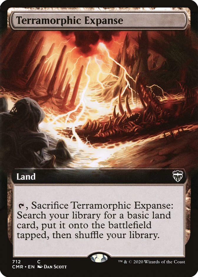 Terramorphic Expanse (Extended Art) [Commander Legends] | Odin's Place