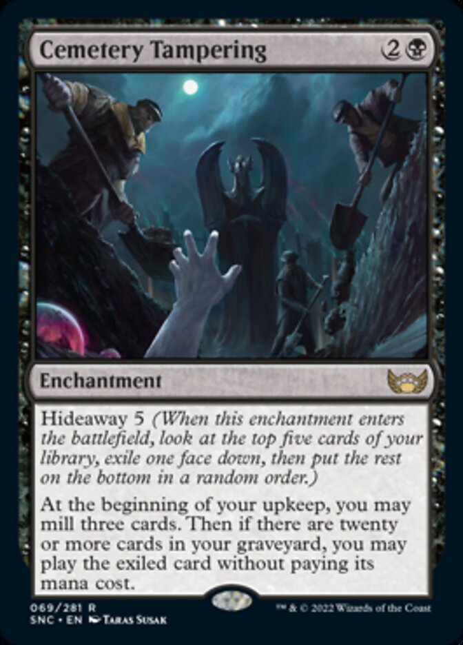 Cemetery Tampering [Streets of New Capenna] | Odin's Place