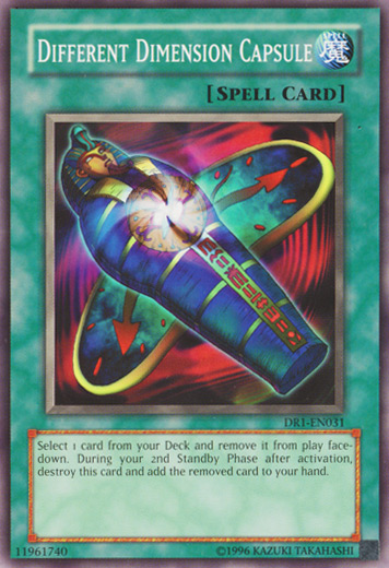 Different Dimension Capsule [DR1-EN031] Common | Odin's Place