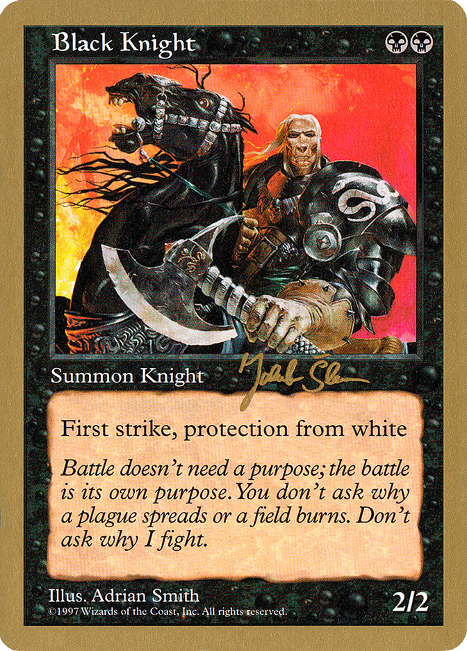 Black Knight (Jakub Slemr) [World Championship Decks 1997] | Odin's Place