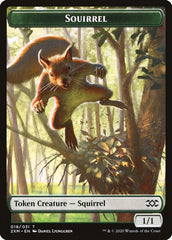 Demon // Squirrel Double-Sided Token [Double Masters Tokens] | Odin's Place