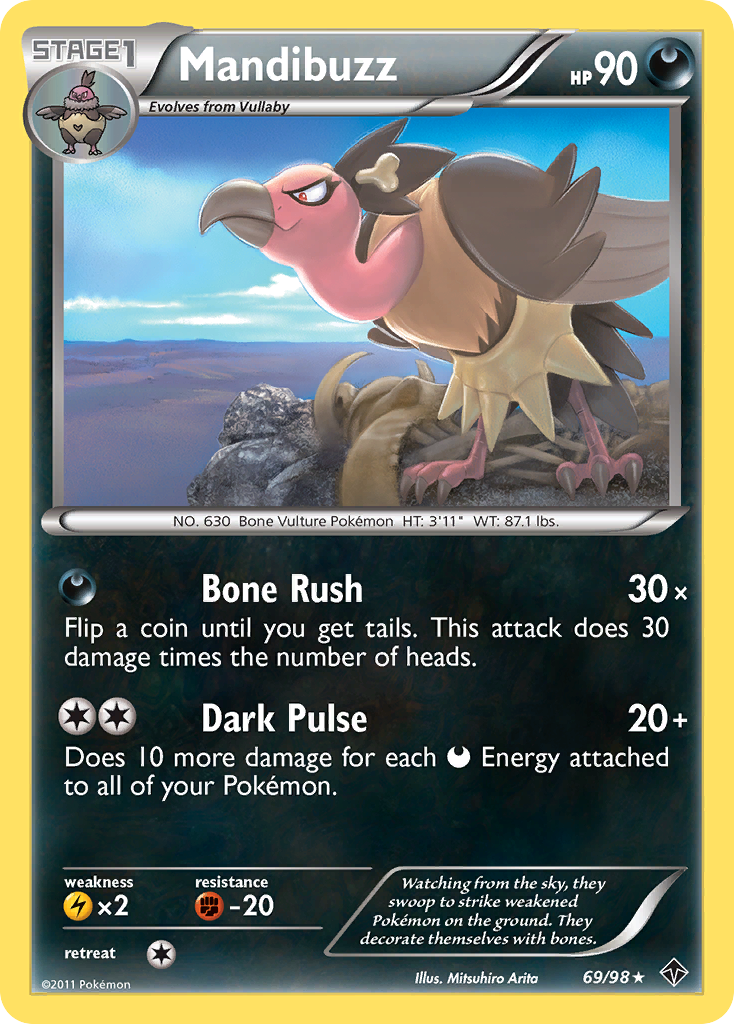 Mandibuzz (69/98) [Black & White: Emerging Powers] | Odin's Place