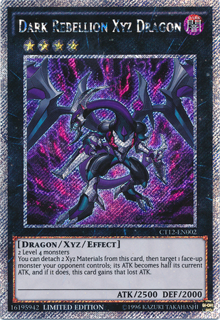 Dark Rebellion Xyz Dragon [CT12-EN002] Secret Rare | Odin's Place