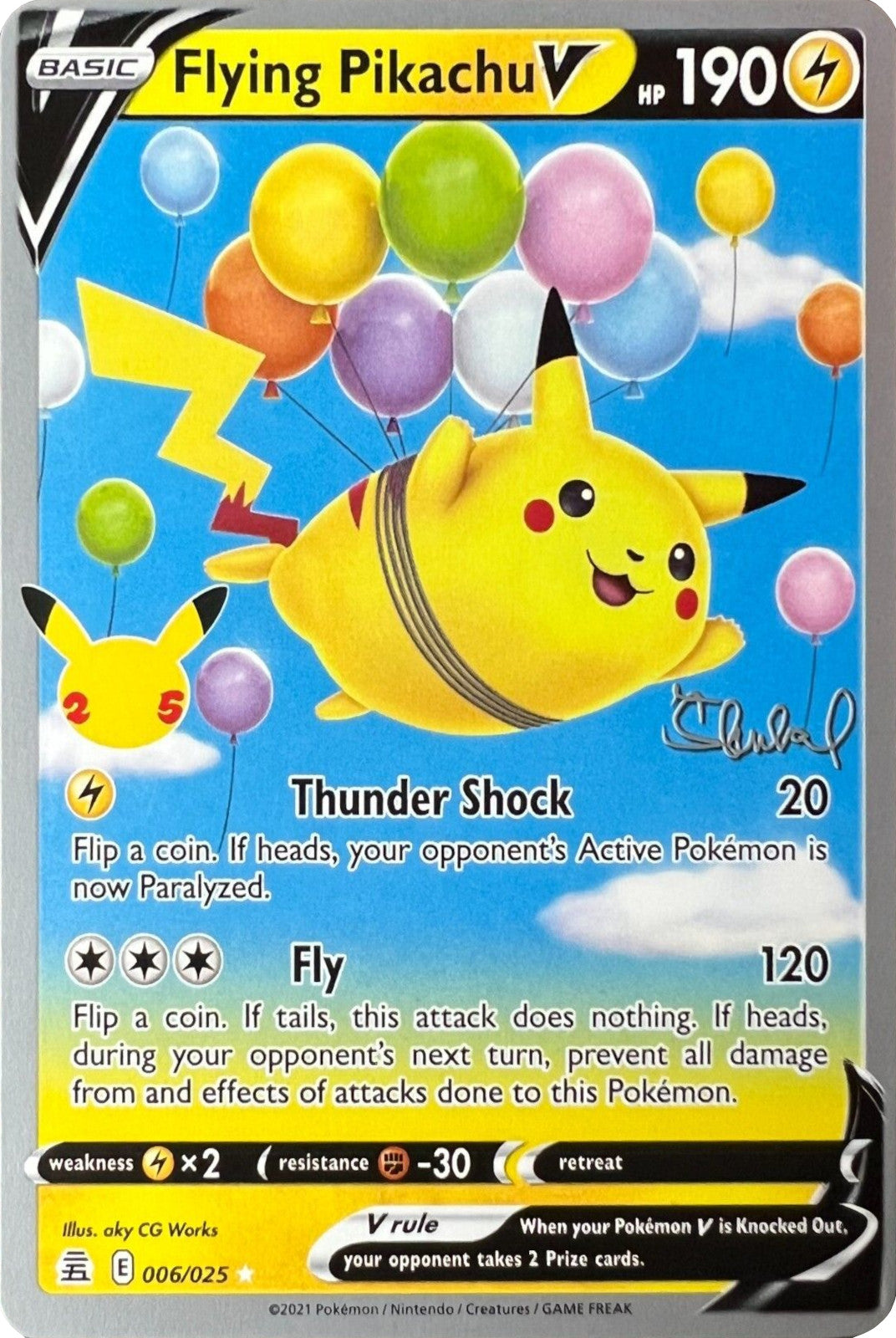 Flying Pikachu V (006/025) (ADP - Ondrej Skubal) [World Championships 2022] | Odin's Place