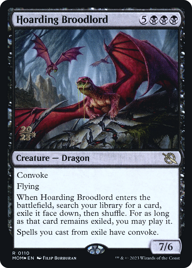 Hoarding Broodlord [March of the Machine Prerelease Promos] | Odin's Place
