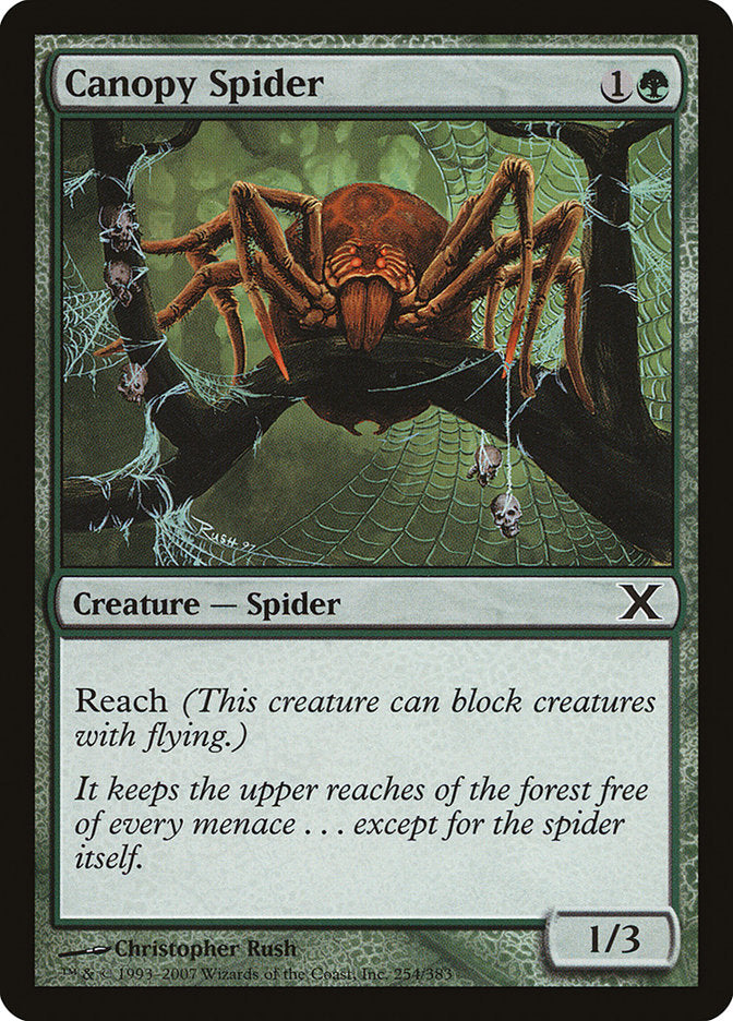 Canopy Spider (254) [Tenth Edition] | Odin's Place