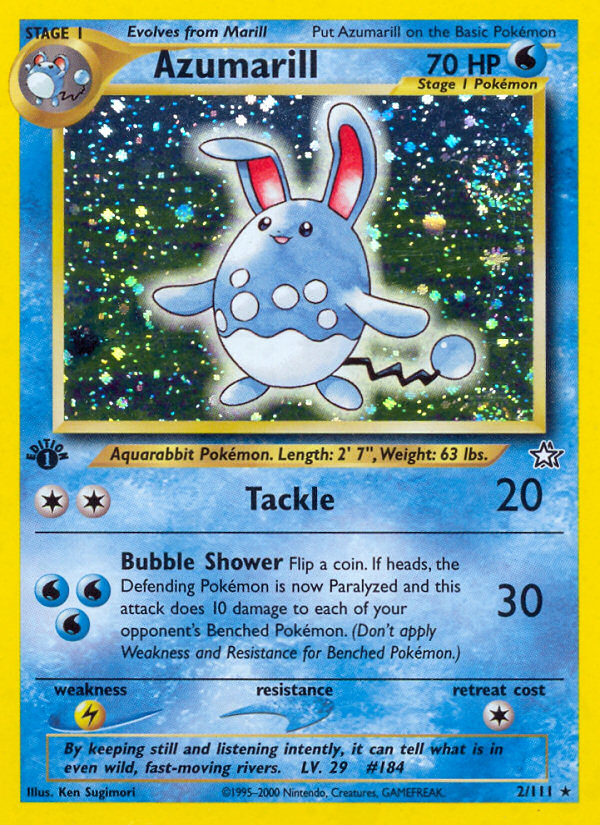 Azumarill (2/111) [Neo Genesis 1st Edition] | Odin's Place