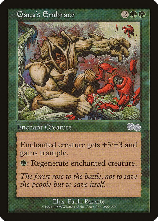 Gaea's Embrace (255) [Urza's Saga] | Odin's Place