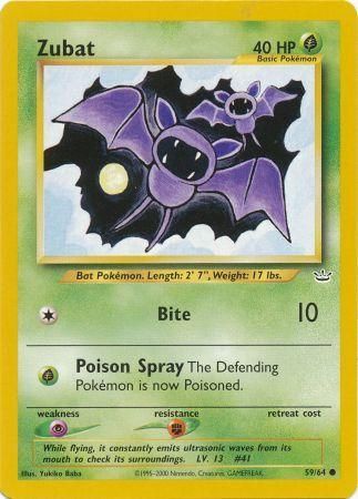 Zubat (59/64) [Neo Revelation Unlimited] | Odin's Place