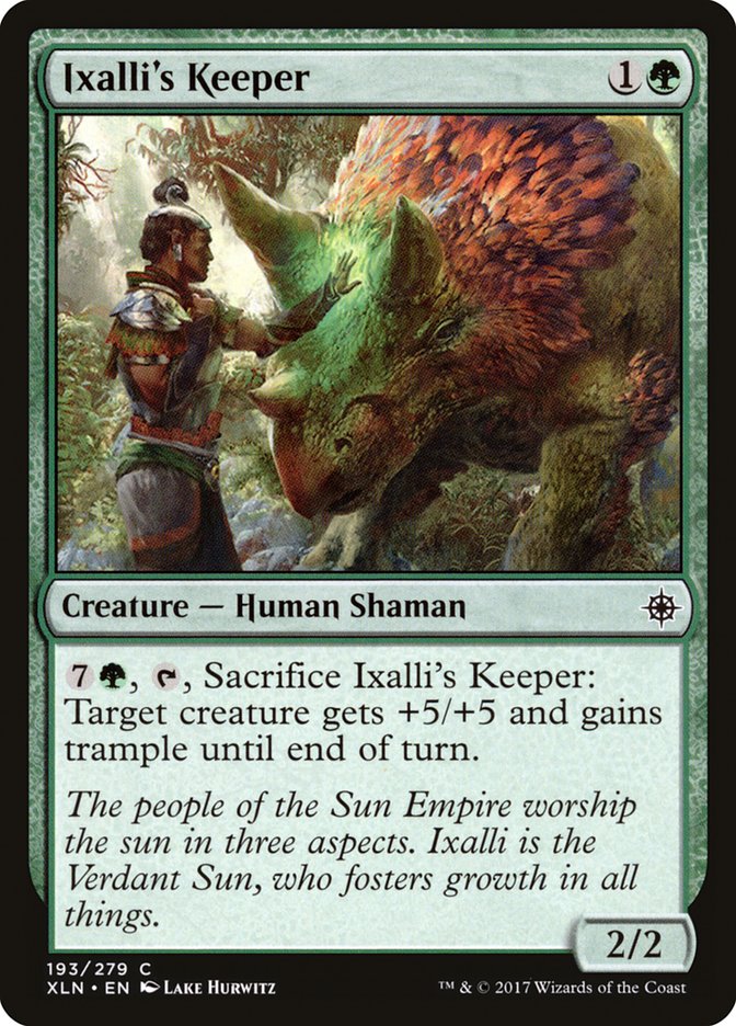 Ixalli's Keeper (193) [Ixalan] | Odin's Place