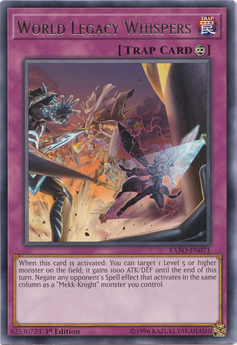 World Legacy Whispers [EXFO-EN071] Rare | Odin's Place