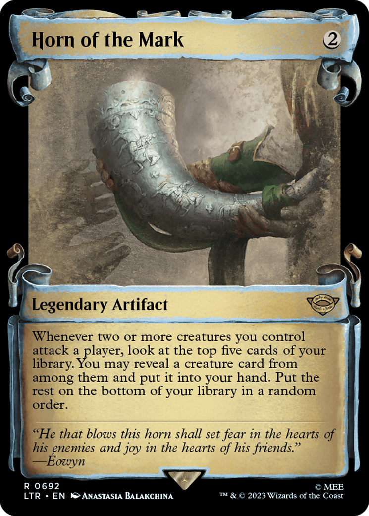 Horn of the Mark [The Lord of the Rings: Tales of Middle-Earth Showcase Scrolls] | Odin's Place