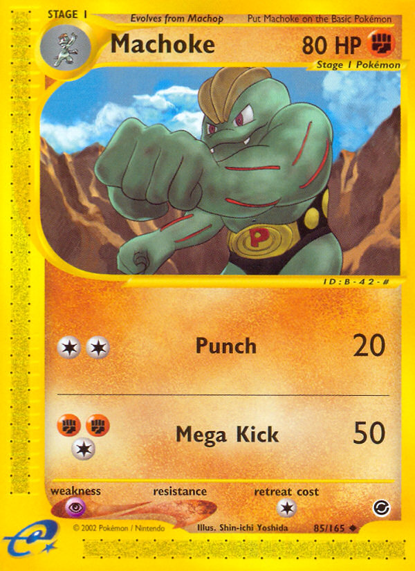 Machoke (85/165) [Expedition: Base Set] | Odin's Place