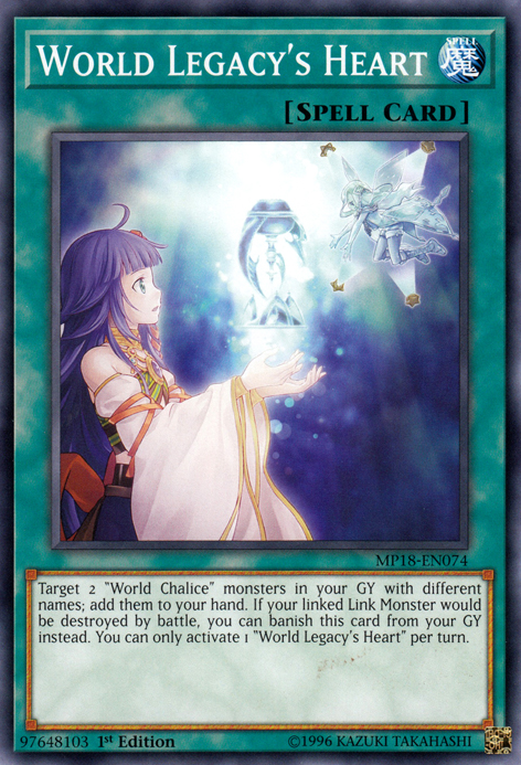 World Legacy's Heart [MP18-EN074] Common | Odin's Place
