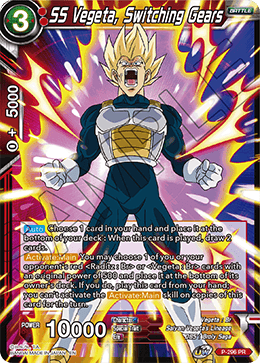 SS Vegeta, Switching Gears (P-296) [Tournament Promotion Cards] | Odin's Place