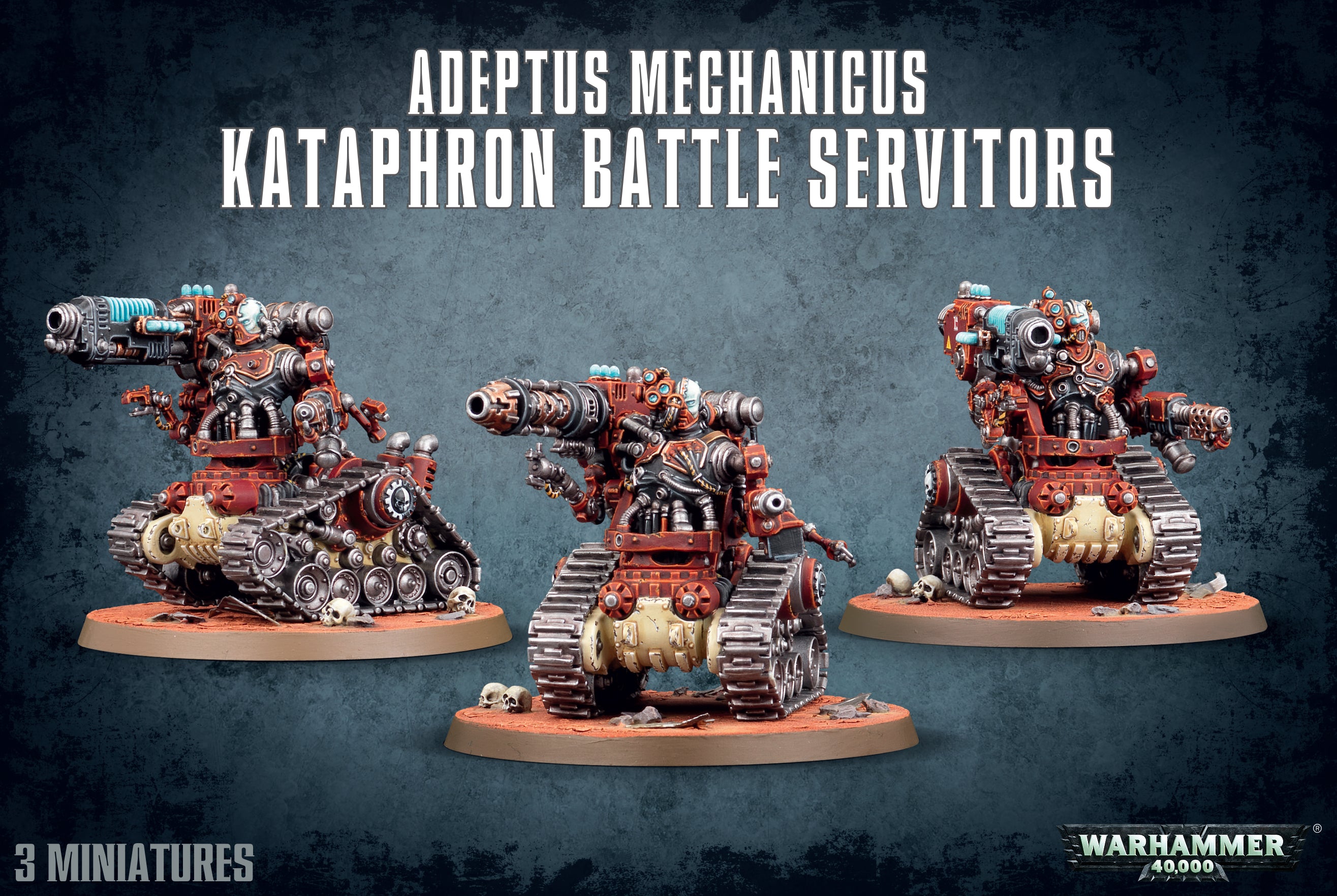 Warhammer 40K: Adeptus Mechanicus Kataphron Battle Servitors - Destroyers/Breachers | Odin's Place