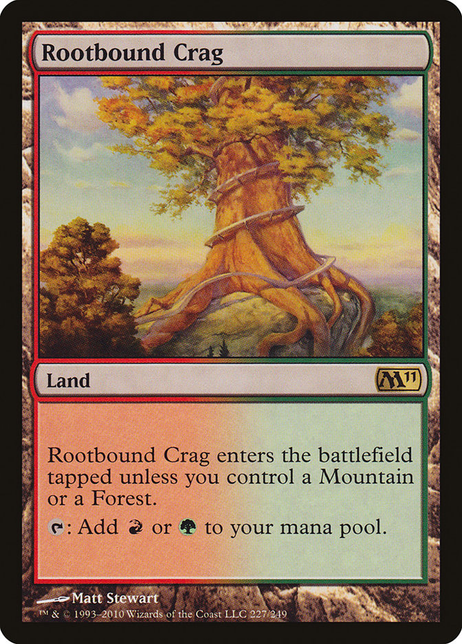 Rootbound Crag (227) [Magic 2011] | Odin's Place