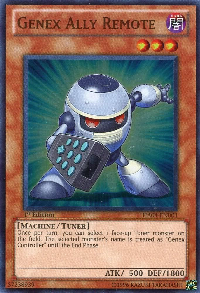 Genex Ally Remote [HA04-EN001] Super Rare | Odin's Place