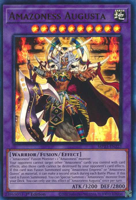 Amazoness Augusta [MP23-EN223] Ultra Rare | Odin's Place