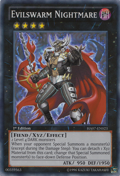 Evilswarm Nightmare [HA07-EN023] Super Rare | Odin's Place