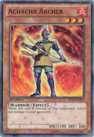 Achacha Archer [SP13-EN004] Starfoil Rare | Odin's Place