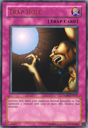 Trap Hole (Bronze) [DL09-EN017] Rare | Odin's Place