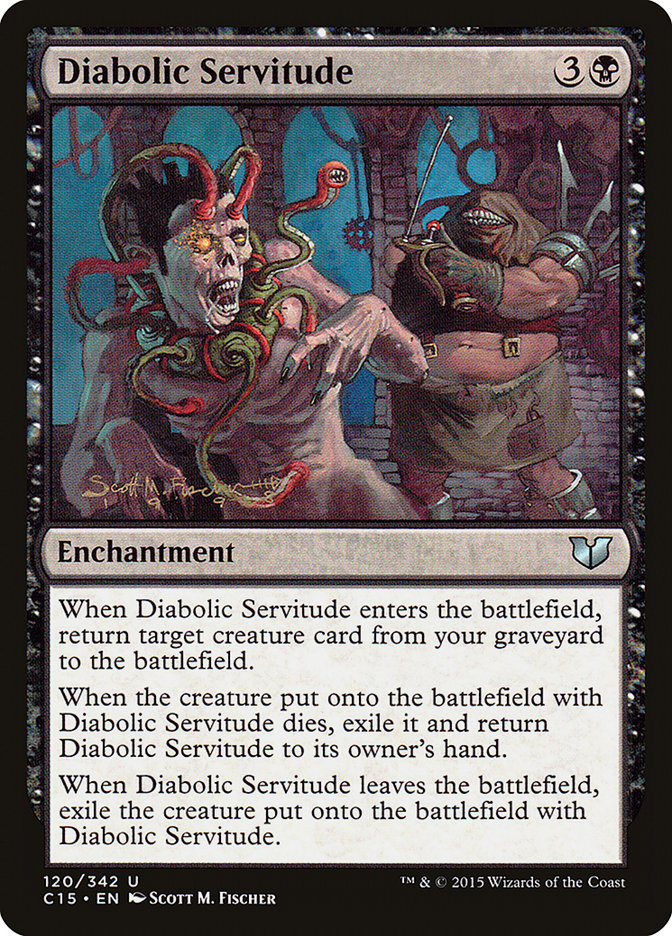 Diabolic Servitude (120) [Commander 2015] | Odin's Place