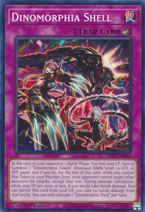 Dinomorphia Shell [MP23-EN040] Common | Odin's Place