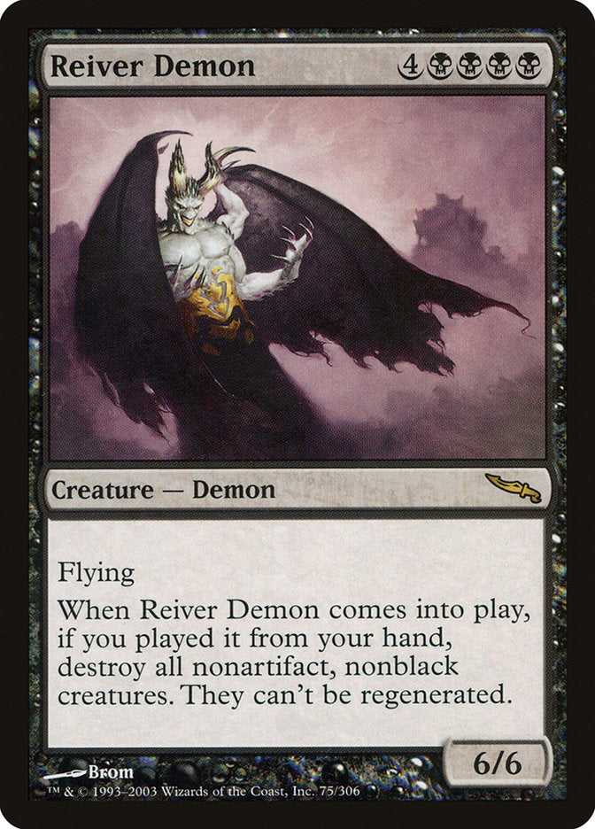Reiver Demon (75) [Mirrodin] | Odin's Place