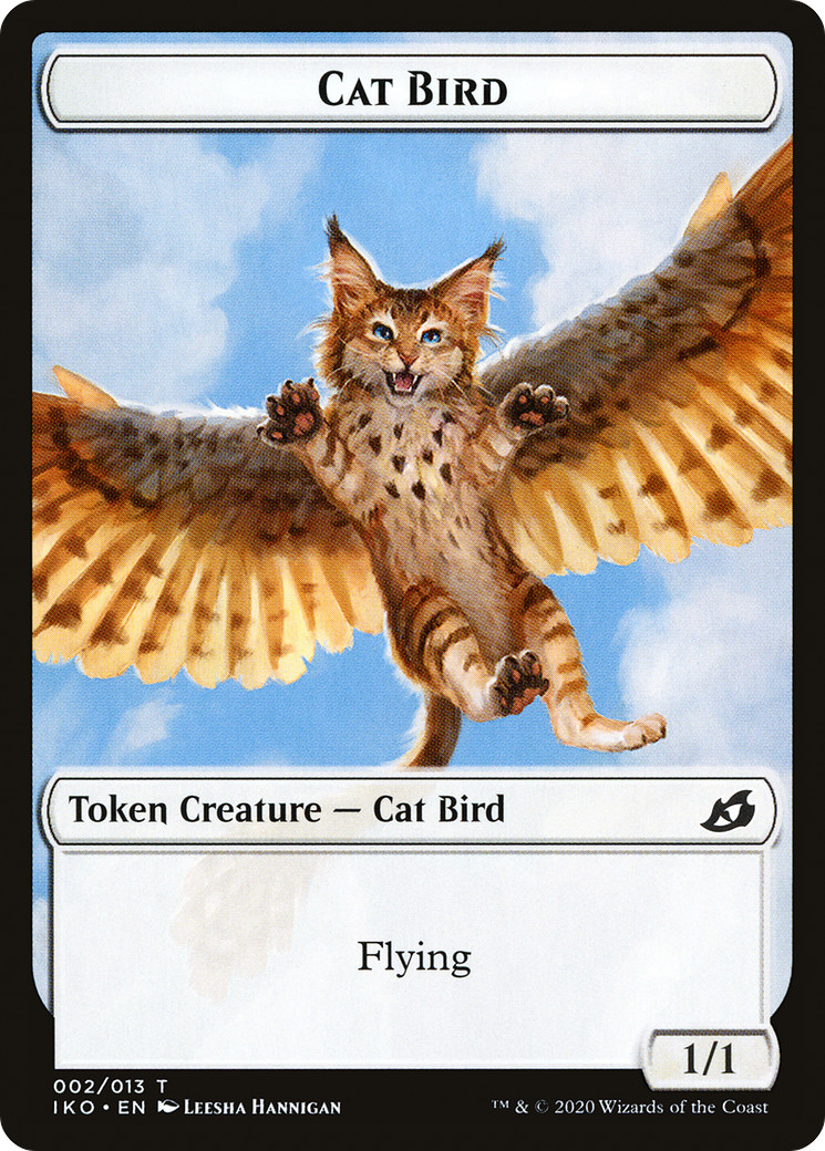 Cat Bird // Thopter Double-Sided Token [Starter Commander Decks] | Odin's Place
